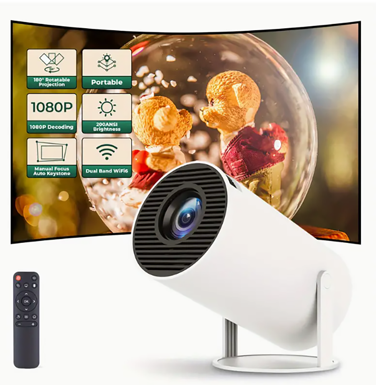 Video Proector HY300 4K